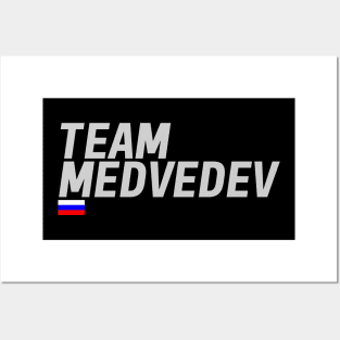 Team Daniil Medvedev Posters and Art